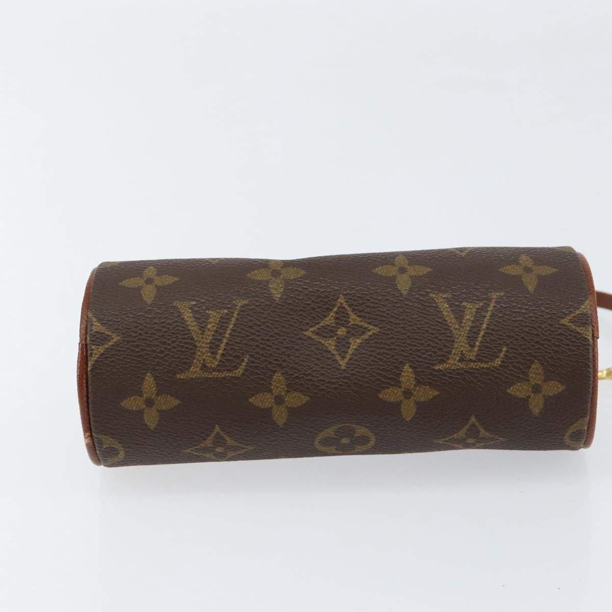 Louis Vuitton Papillon Pochette Monogram Canvas Brown Canvas Clutche & Pouche Bag (Pre-Owned)