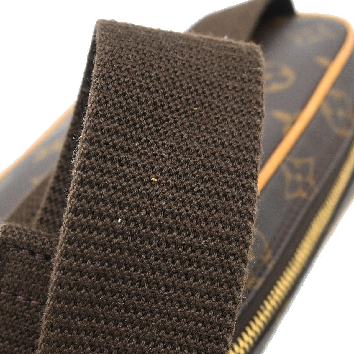 Louis Vuitton Pochette Gange Monogram Canvas Brown Canvas Clutche & Pouche Bag (Pre-Owned)
