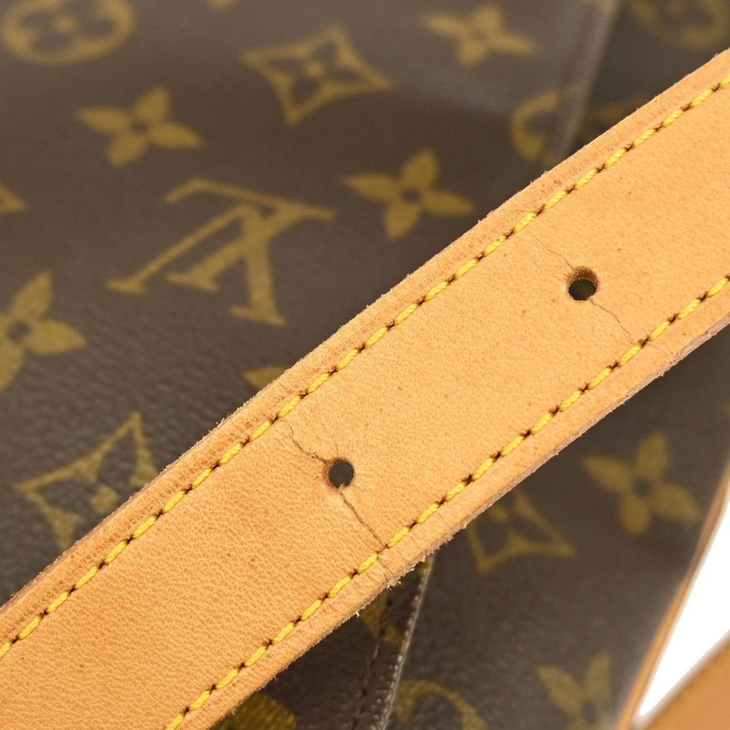Louis Vuitton Musette Handbag Monogram Canvas Brown Canvas Shoulder Bag Bag (Pre-Owned)