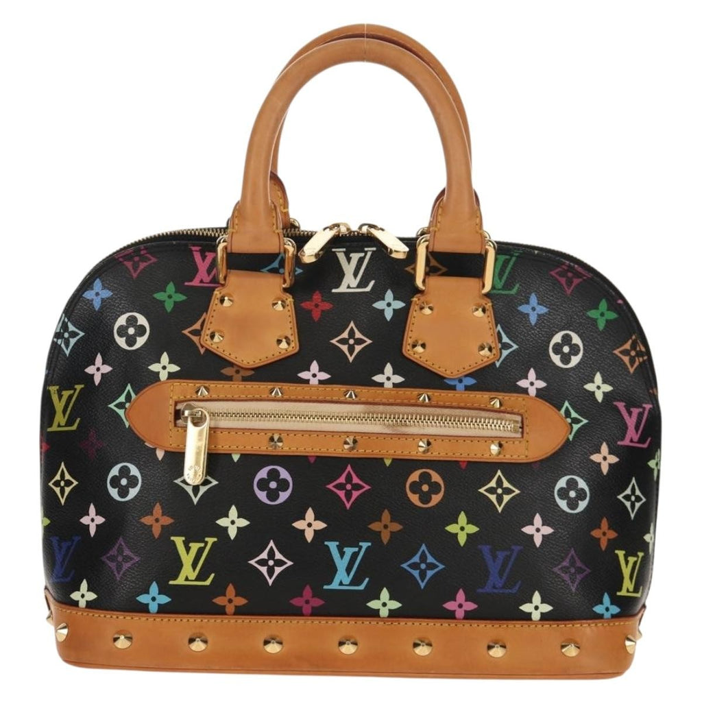 Louis Vuitton Alma Handbag Monogram Multicolor Multicolour Canvas Handbag (Pre-Owned)