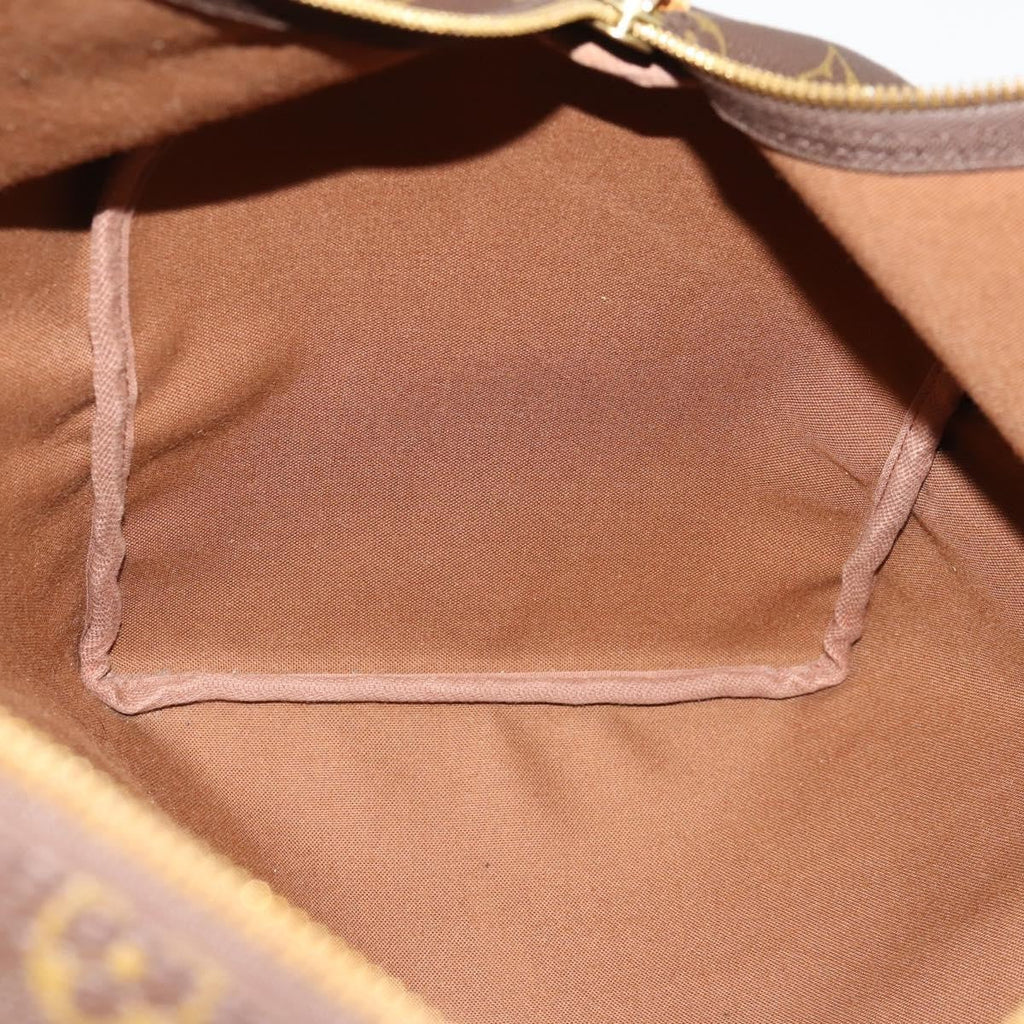 Louis Vuitton Keepall Bag Monogram Canvas Brown Canvas Travel Bag Bag (Pre-Owned)