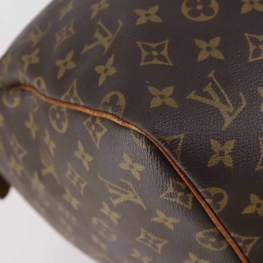 Louis Vuitton Keepall Bag Monogram Canvas Brown Canvas Travel Bag Bag (Pre-Owned)