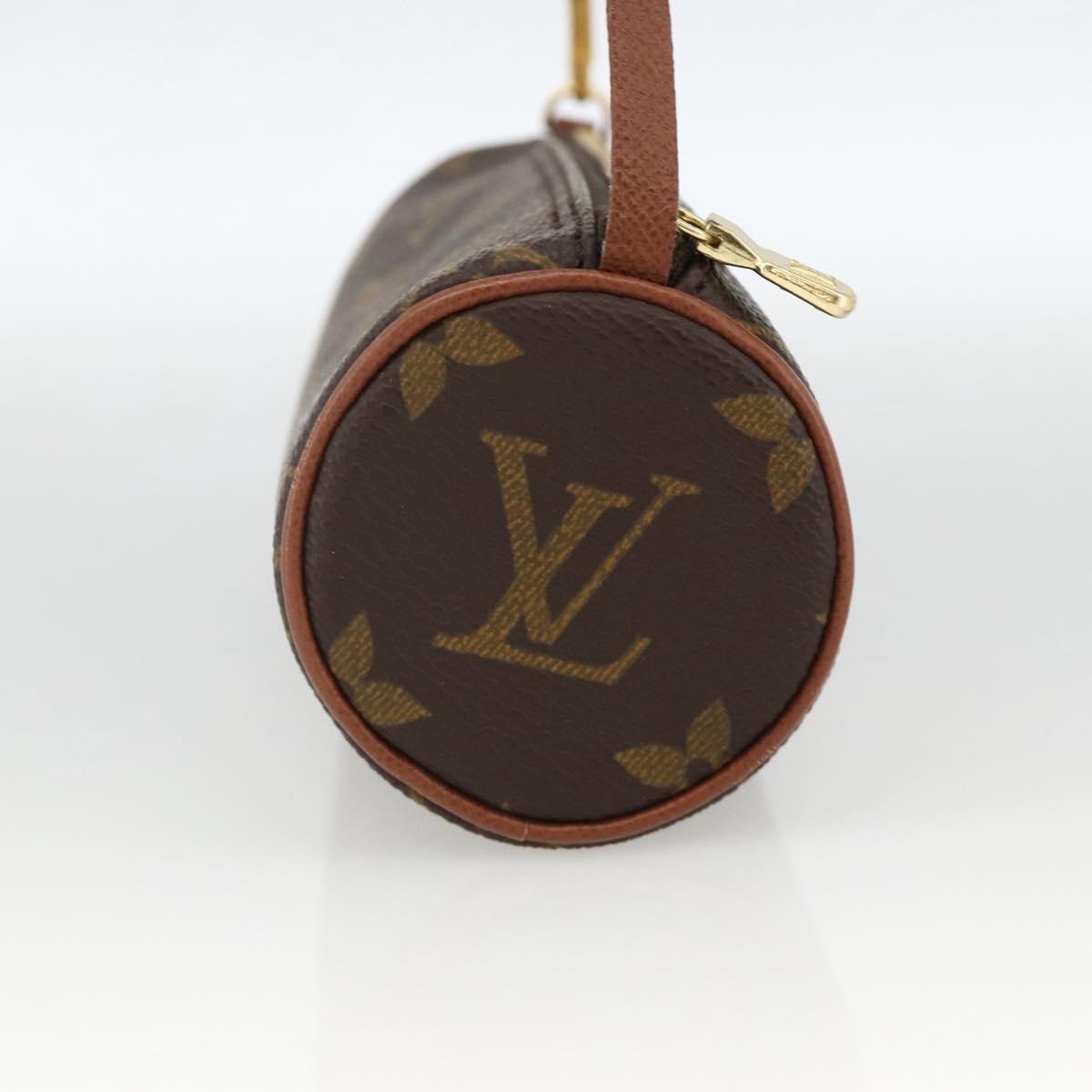 Louis Vuitton Papillon Pochette Monogram Canvas Brown Canvas Clutche & Pouche Bag (Pre-Owned)