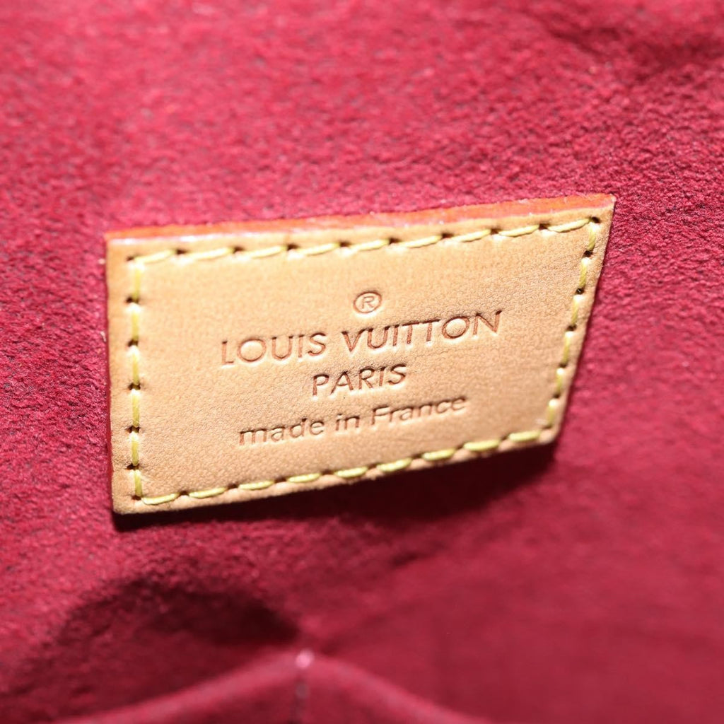 Louis Vuitton Alma Handbag Monogram Multicolor White Canvas Bag (Pre-Owned)