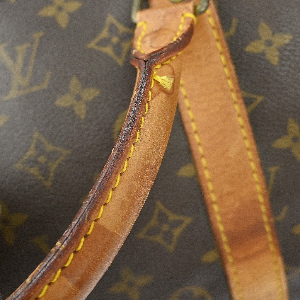 Louis Vuitton Keepall Bag Monogram Canvas Brown Canvas Travel Bag Bag (Pre-Owned)
