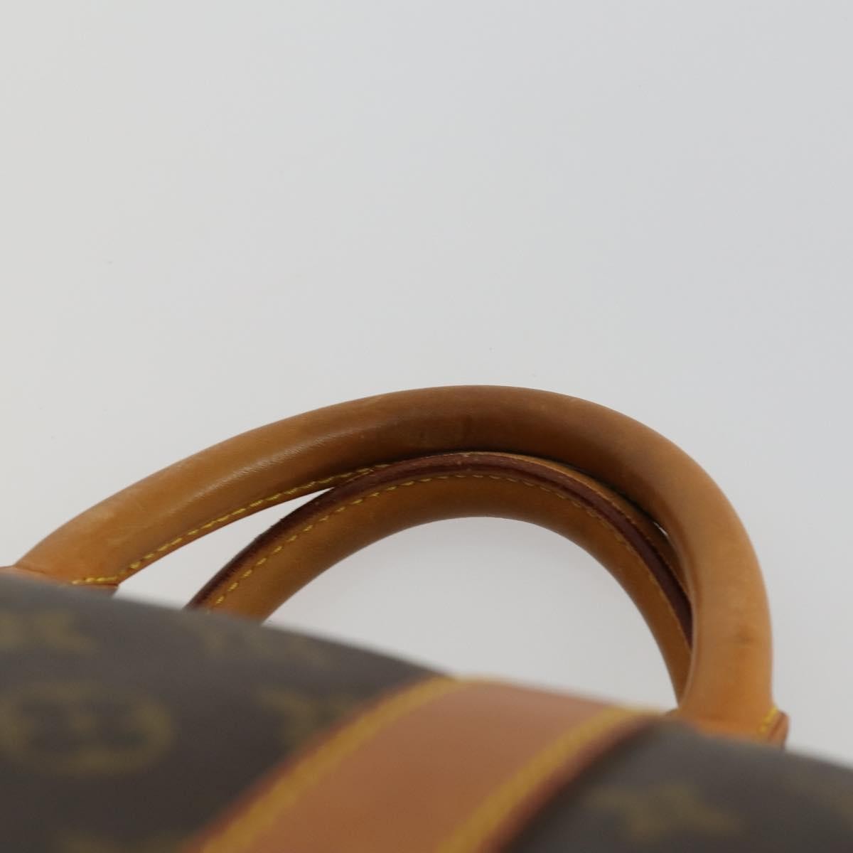 Louis Vuitton Keepall Bag Monogram Canvas Brown Canvas Travel Bag Bag (Pre-Owned)