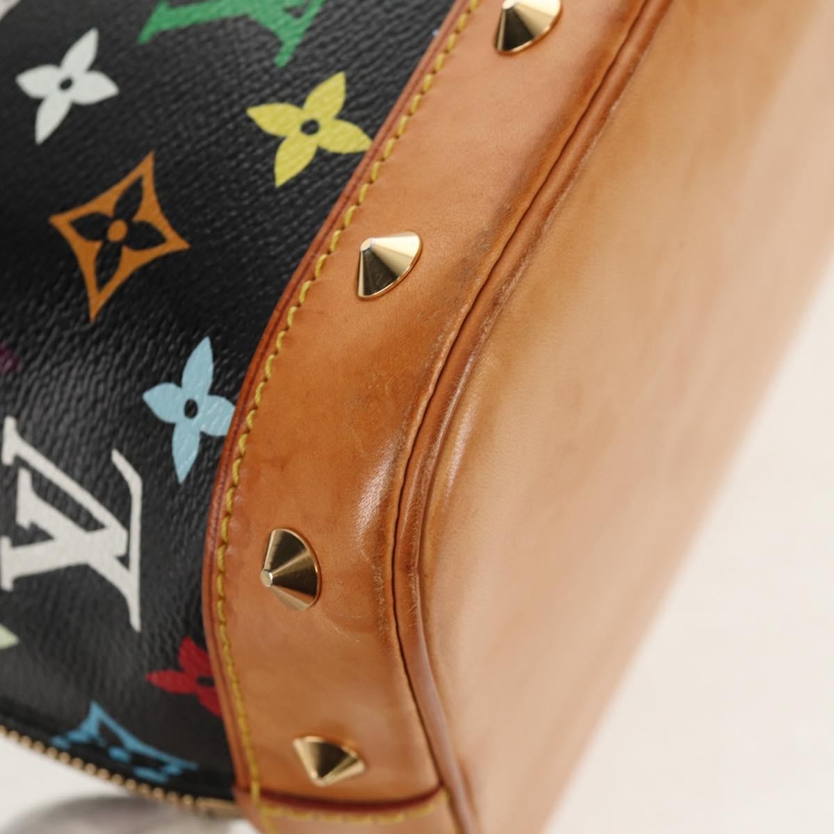 Louis Vuitton Alma Handbag Monogram Multicolor Multicolour Canvas Handbag (Pre-Owned)