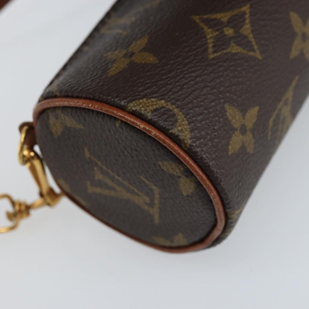 Louis Vuitton Papillon Pochette Monogram Canvas Brown Canvas Clutche & Pouche Bag (Pre-Owned)