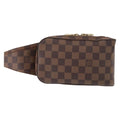 Louis Vuitton Geronimos Waist Bag Damier Brown Canvas Clutche & Pouche Bag (Pre-Owned)