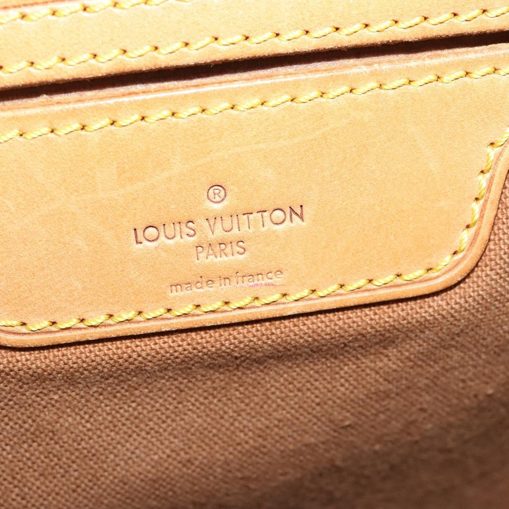 Louis Vuitton Ballade Handbag Monogram Canvas Brown Canvas Shoulder Bag Bag (Pre-Owned)