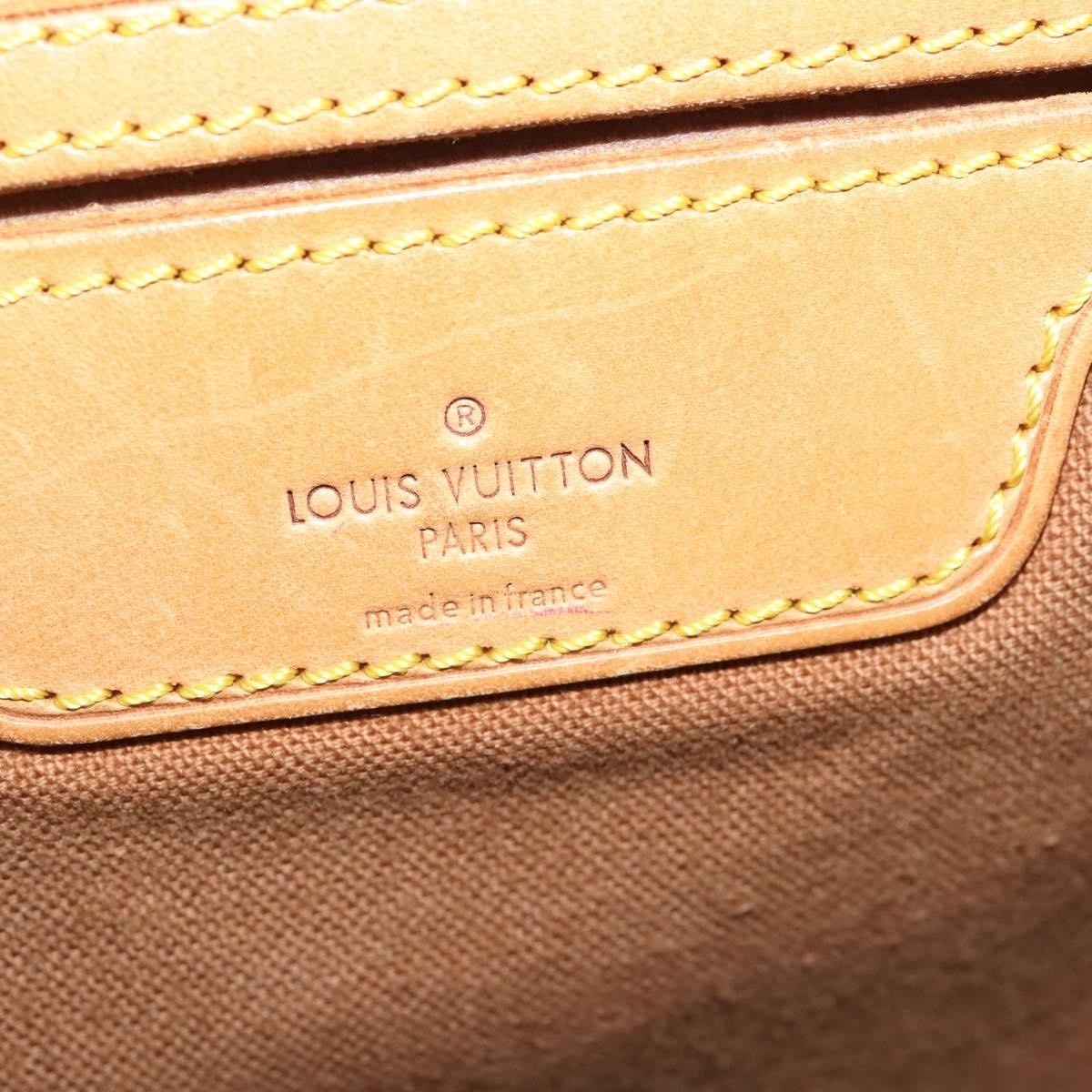 Louis Vuitton Ballade Handbag Monogram Canvas Brown Canvas Shoulder Bag Bag (Pre-Owned)