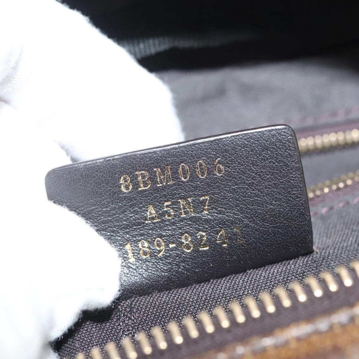 Fendi Mania Logo Waist Bag Zucca Coated Canvas Brown Canvas Clutche & Pouche Bag (Pre-Owned)