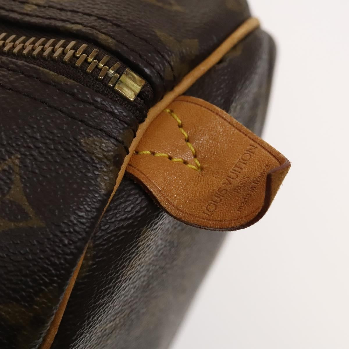 Louis Vuitton Keepall Bag Monogram Canvas Brown Canvas Travel Bag Bag (Pre-Owned)