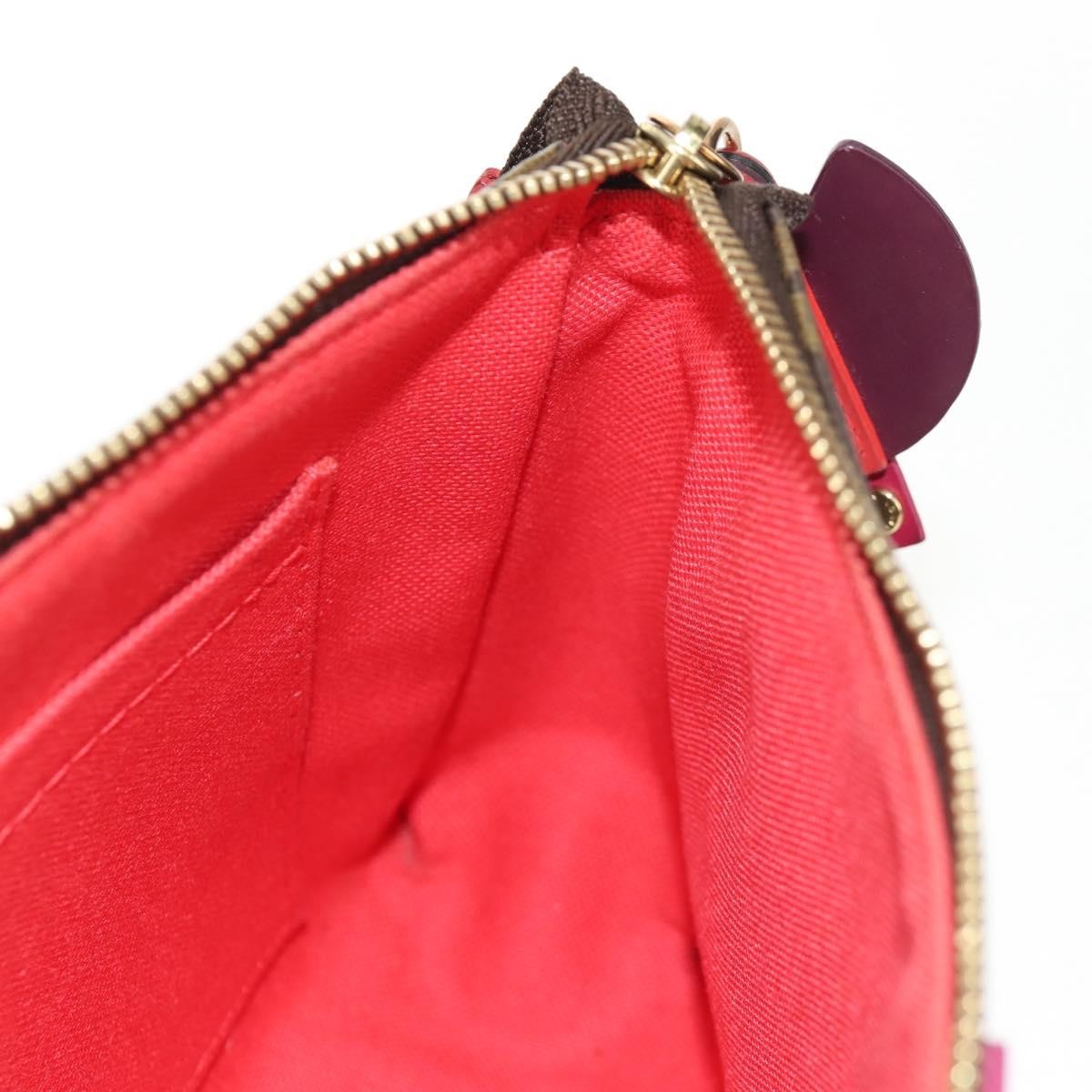 Louis Vuitton Pochette Accessoires Nm Limited Edition Totem Monogram Canvas Brown Canvas Clutche & Pouche Bag (Pre-Owned)