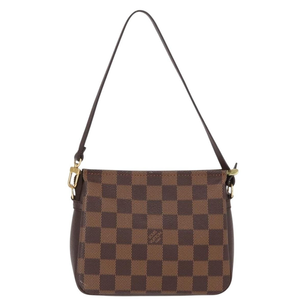 Louis Vuitton Trousse Make Up Bag Damier Canvas Brown Canvas Clutche & Pouche Bag (Pre-Owned)