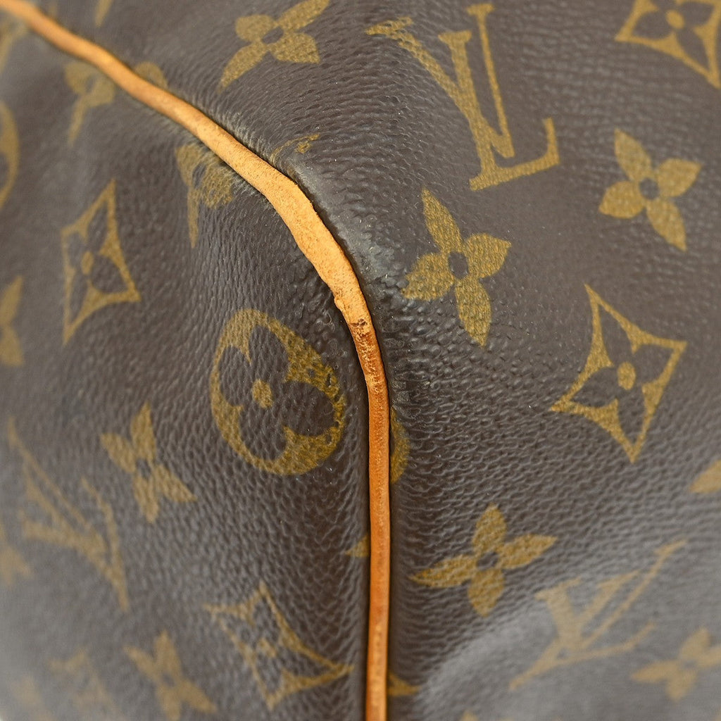 Louis Vuitton Keepall Bag Monogram Canvas Brown Canvas Travel Bag Bag (Pre-Owned)