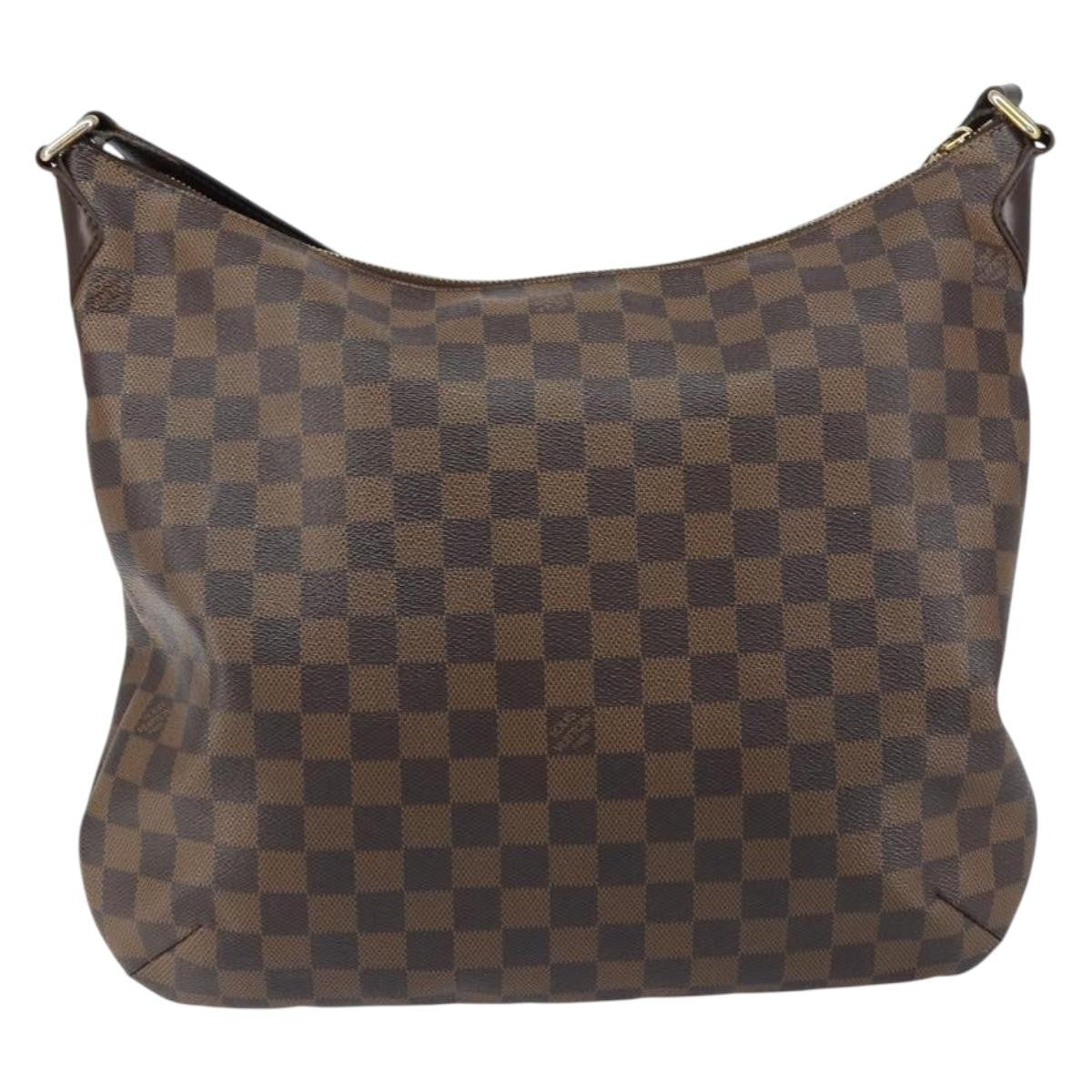 Louis Vuitton Bloomsbury Handbag Damier Brown Canvas Handbag (Pre-Owned)