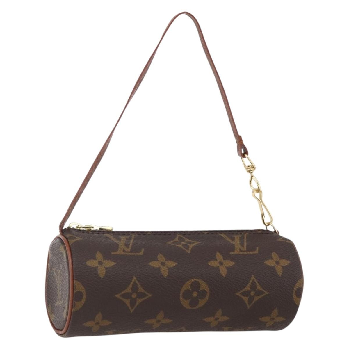 Louis Vuitton Papillon Pochette Monogram Canvas Brown Canvas Clutche & Pouche Bag (Pre-Owned)