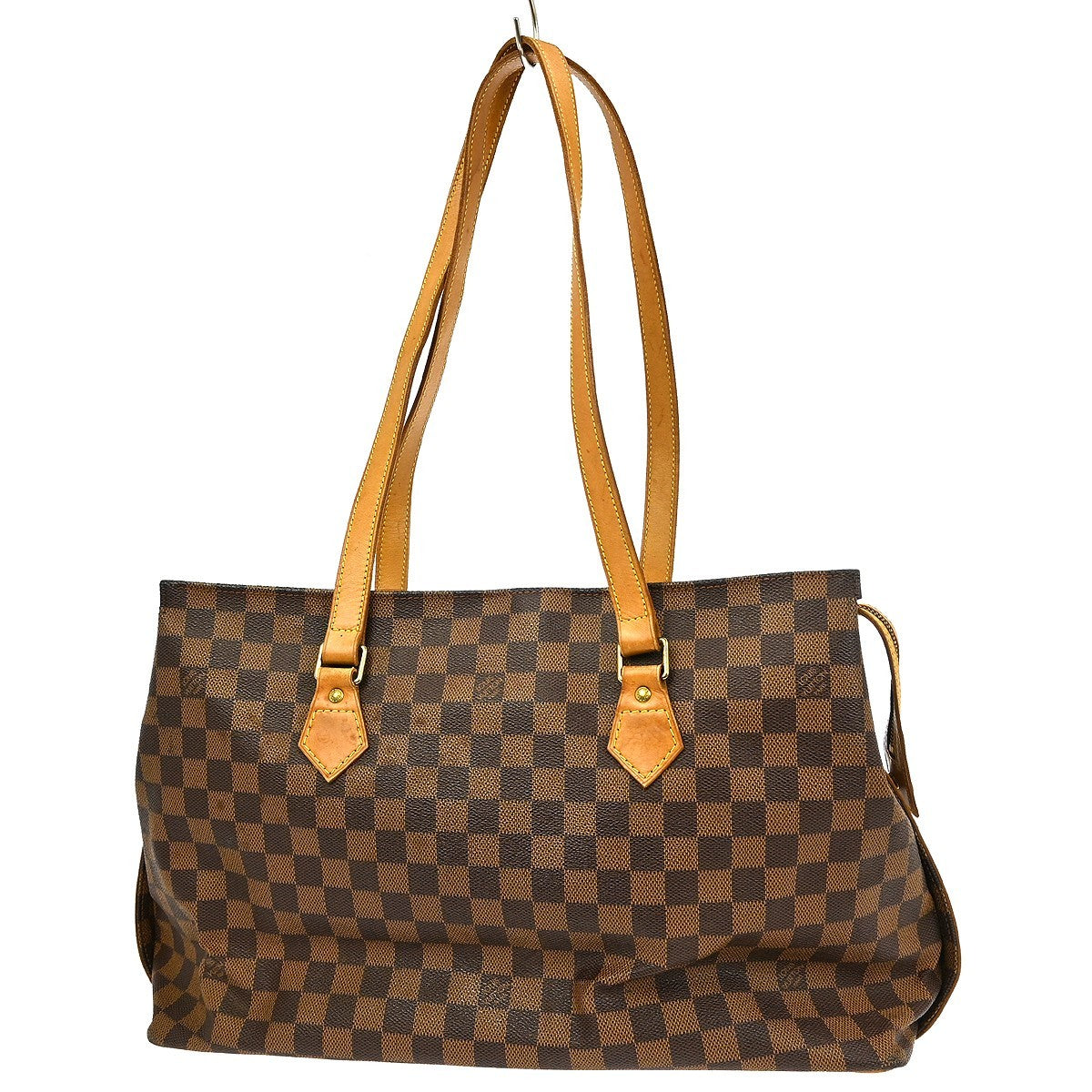 Louis Vuitton Chelsea Handbag Centenaire Damier Brown Canvas Tote Bag Bag (Pre-Owned)