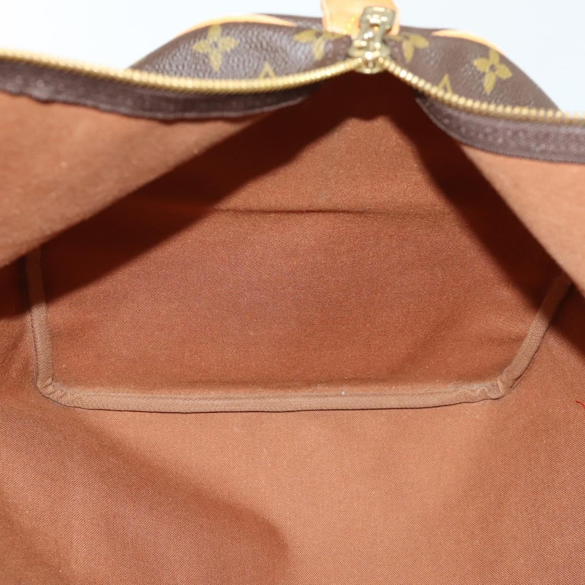 Louis Vuitton Keepall Bag Monogram Canvas Brown Canvas Travel Bag Bag (Pre-Owned)