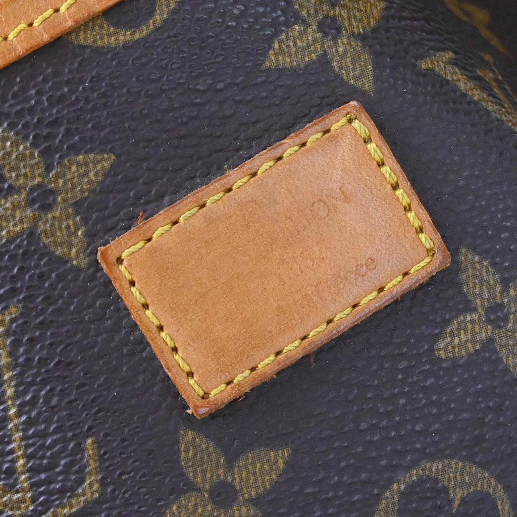 Louis Vuitton Saumur Handbag Monogram Canvas Brown Canvas Shoulder Bag Bag (Pre-Owned)