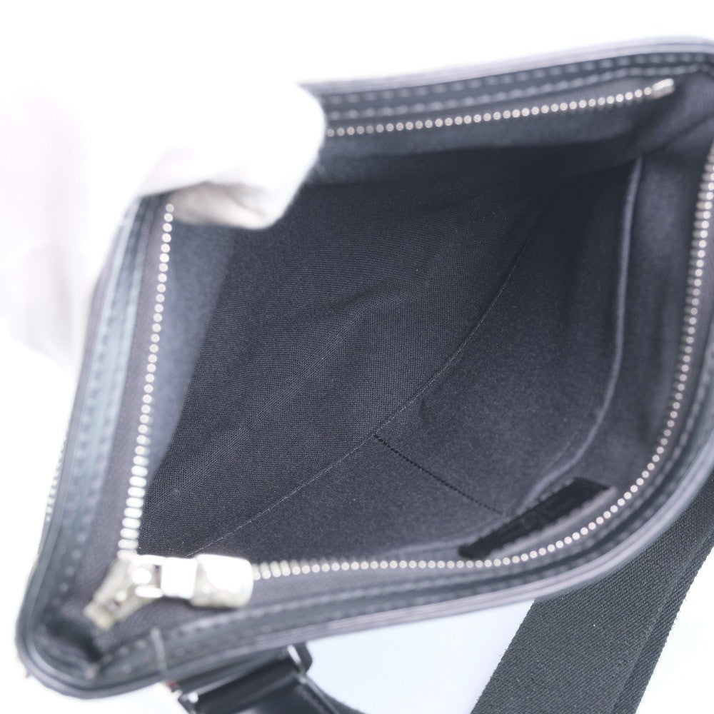 Louis Vuitton Thomas Handbag Damier Graphite Black Canvas Shoulder Bag Bag (Pre-Owned)