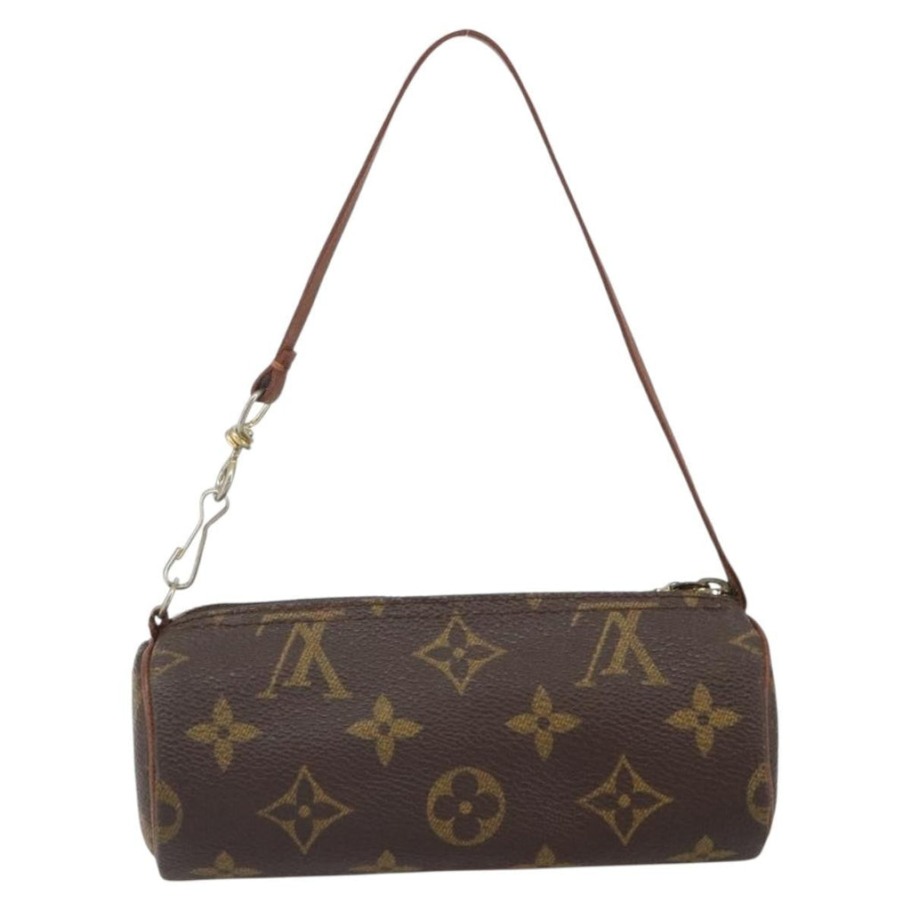 Louis Vuitton Papillon Pochette Monogram Canvas Brown Canvas Clutche & Pouche Bag (Pre-Owned)