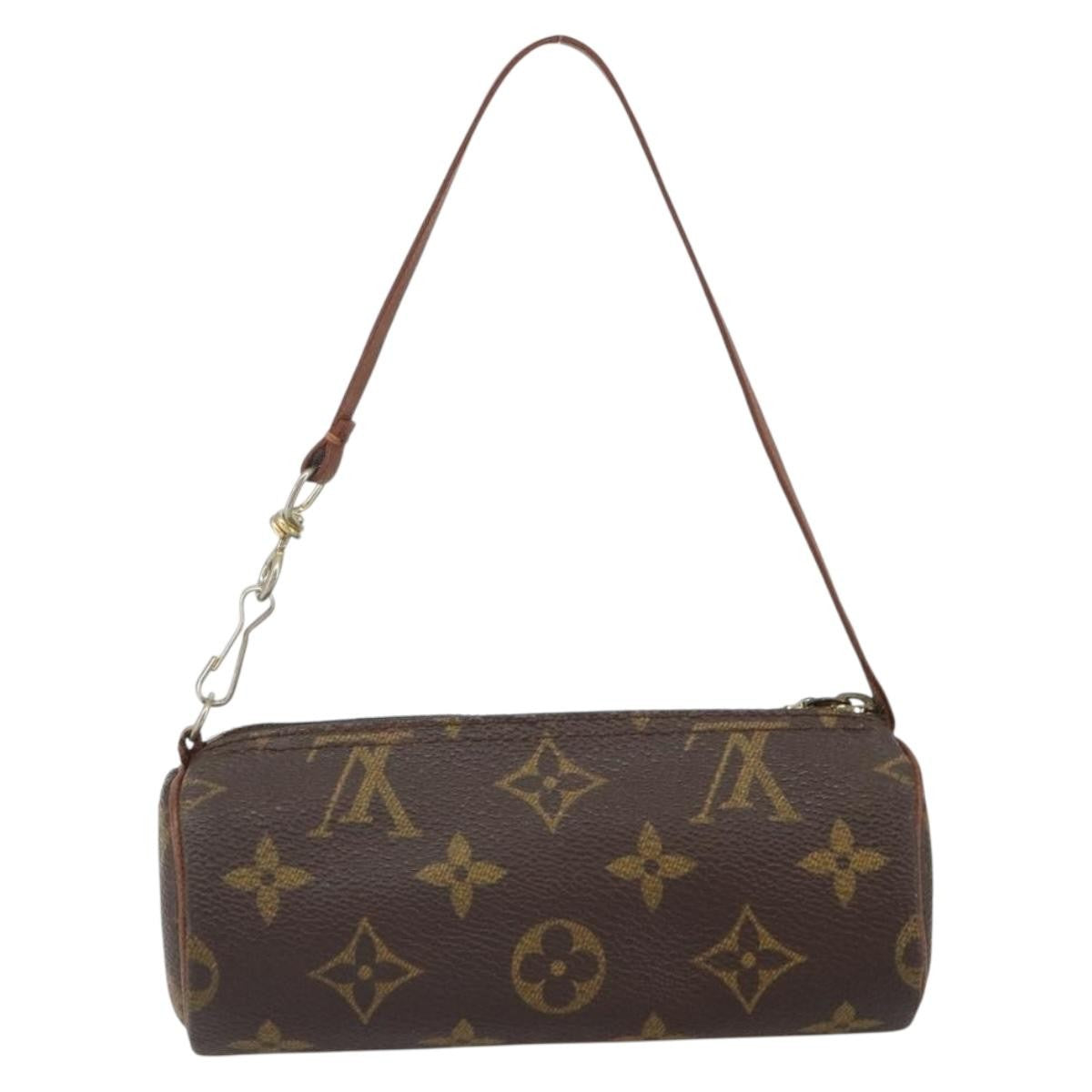 Louis Vuitton Papillon Pochette Monogram Canvas Brown Canvas Clutche & Pouche Bag (Pre-Owned)