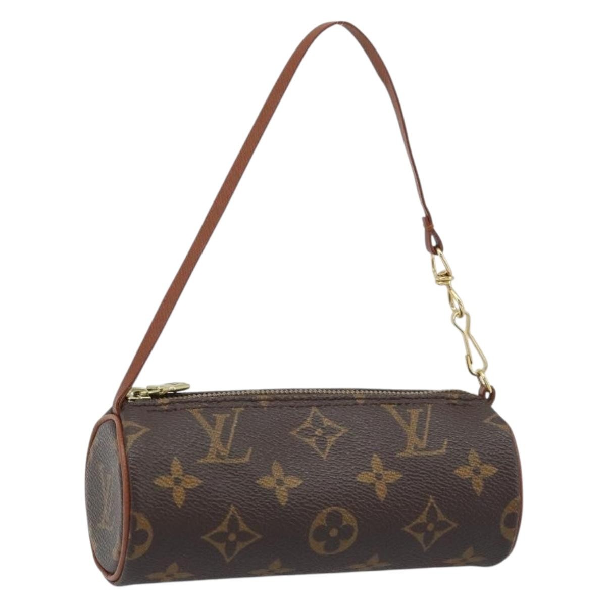Louis Vuitton Papillon Pochette Monogram Canvas Brown Canvas Clutche & Pouche Bag (Pre-Owned)