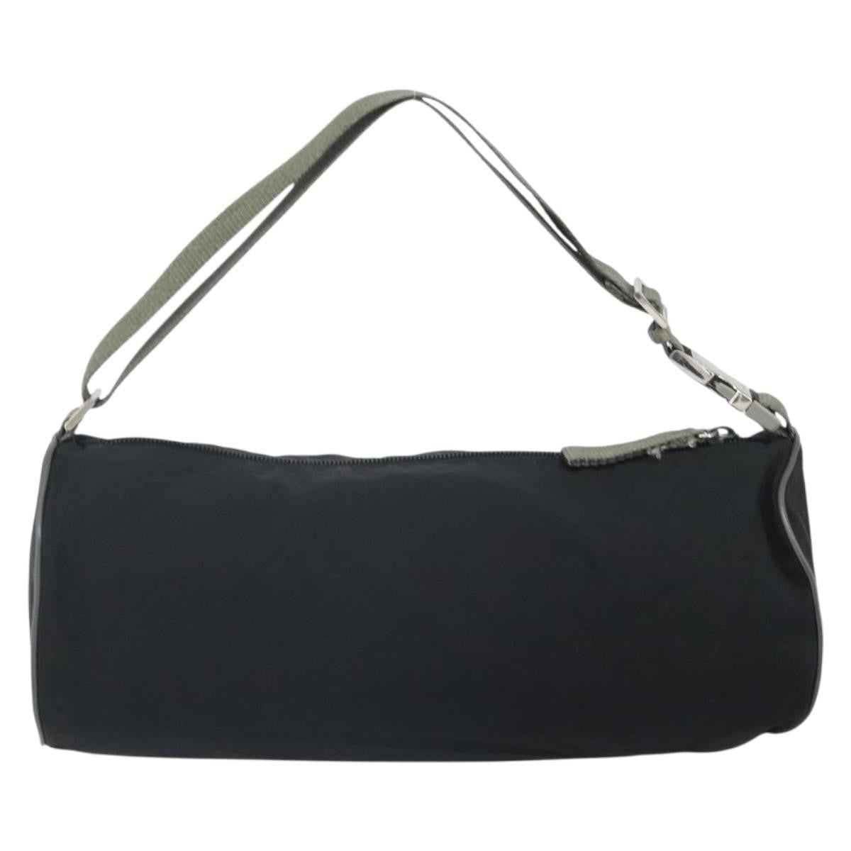 Prada Vintage Sport Shoulder Bag Nylon Black Nylon Shoulder Bag Bag (Pre-Owned)