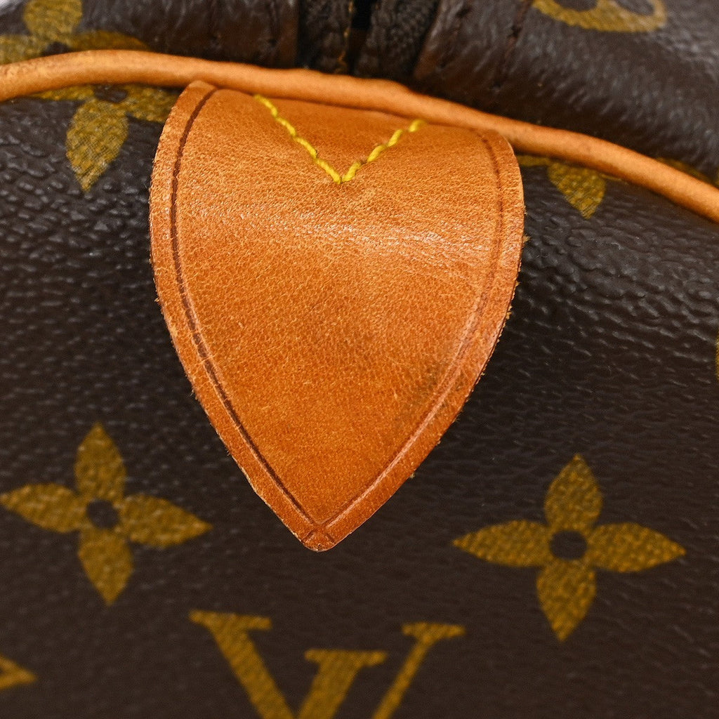 Louis Vuitton Keepall Bag Monogram Canvas Brown Canvas Travel Bag Bag (Pre-Owned)