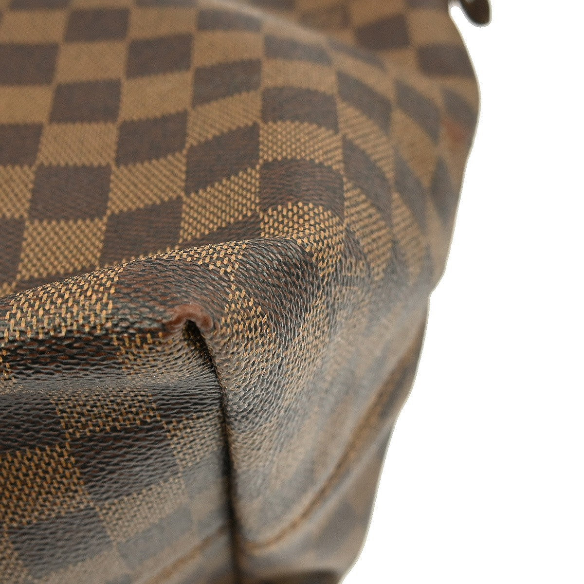 Louis Vuitton Iena Tote Damier Brown Canvas Tote Bag Bag (Pre-Owned)