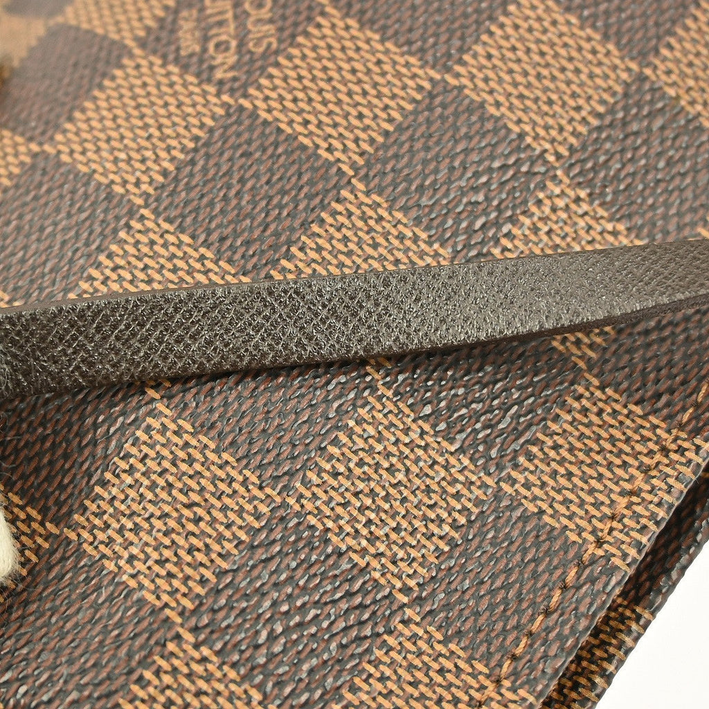 Louis Vuitton Trousse Make Up Bag Damier Canvas Brown Canvas Clutche & Pouche Bag (Pre-Owned)