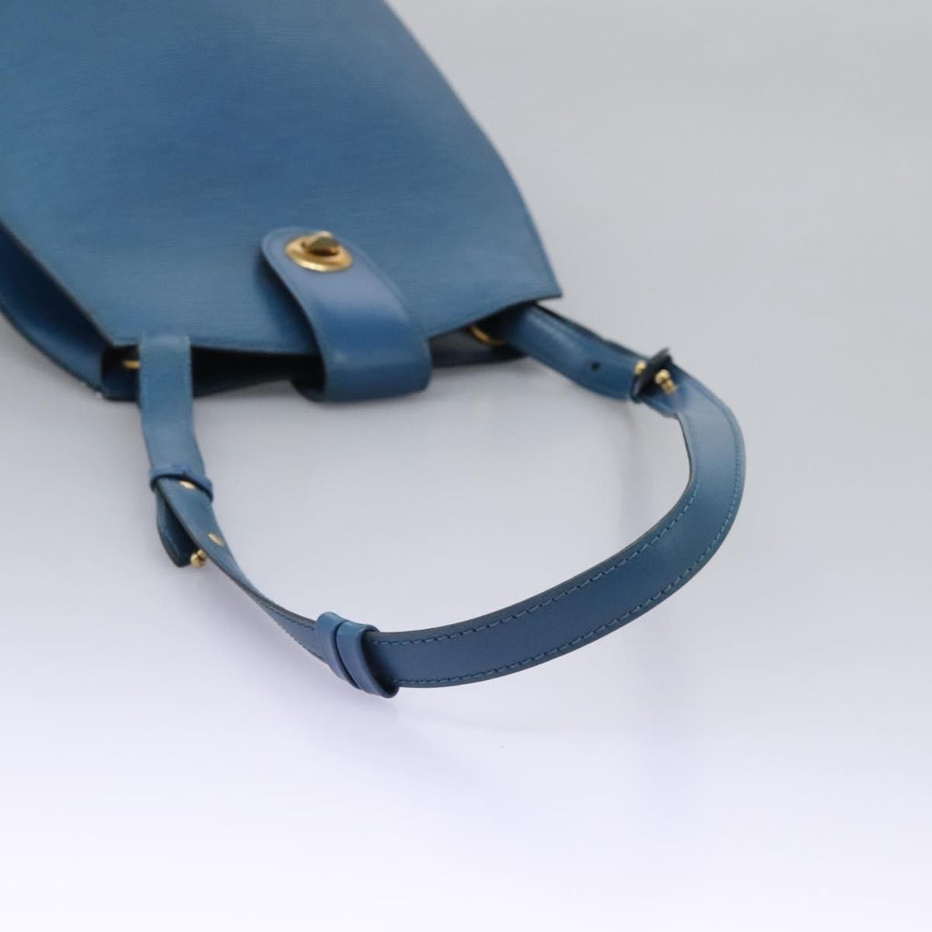 Louis Vuitton Cluny Shoulder Bag Epi Leather Blue Leather Shoulder Bag Bag (Pre-Owned)