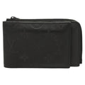 Louis Vuitton Hybrid Wallet Monogram Shadow Leather Black Leather Wallets Accessory (Pre-Owned)