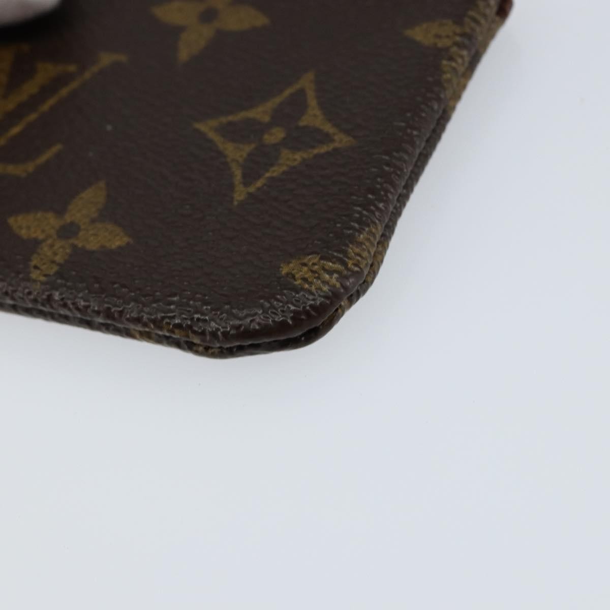 Louis Vuitton Pochette Clés Monogram Canvas Brown Canvas Wallets Accessory (Pre-Owned)
