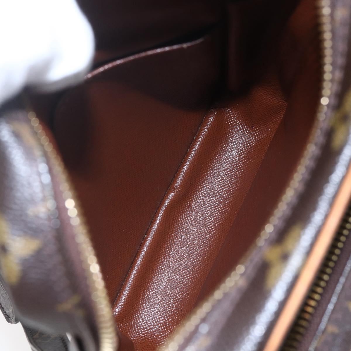 Louis Vuitton Amazone Bag Monogram Canvas Brown Canvas Shoulder Bag Bag (Pre-Owned)