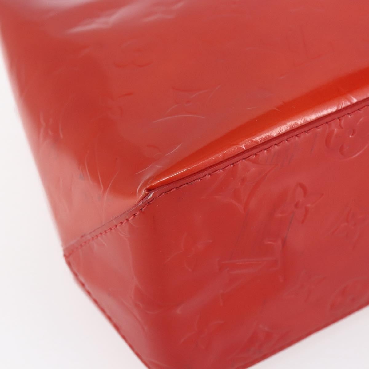 Louis Vuitton Reade Handbag Monogram Vernis Red Patent_Leather Handbag (Pre-Owned)