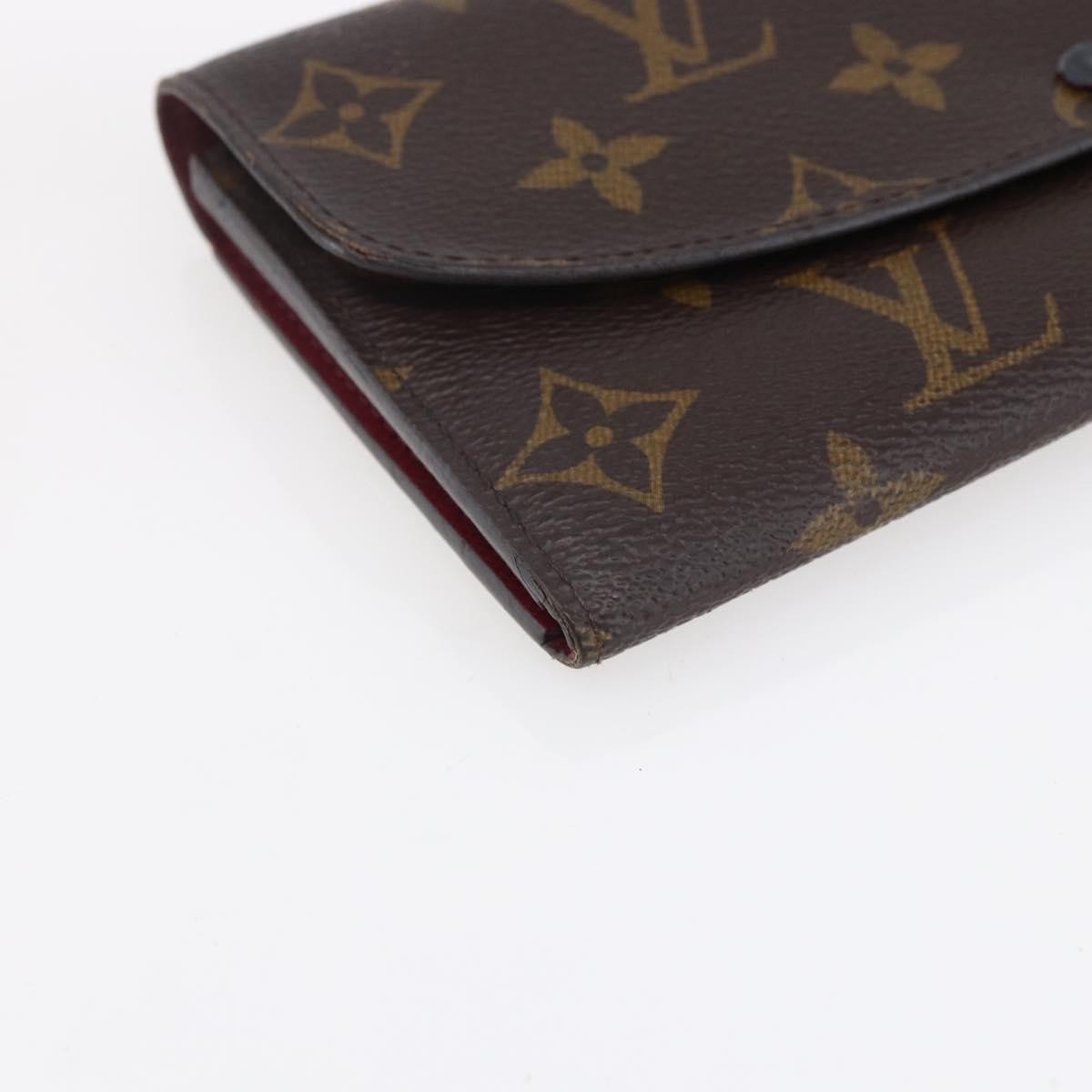 Louis Vuitton Emilie Wallet Monogram Canvas Brown Canvas Wallets Accessory (Pre-Owned)