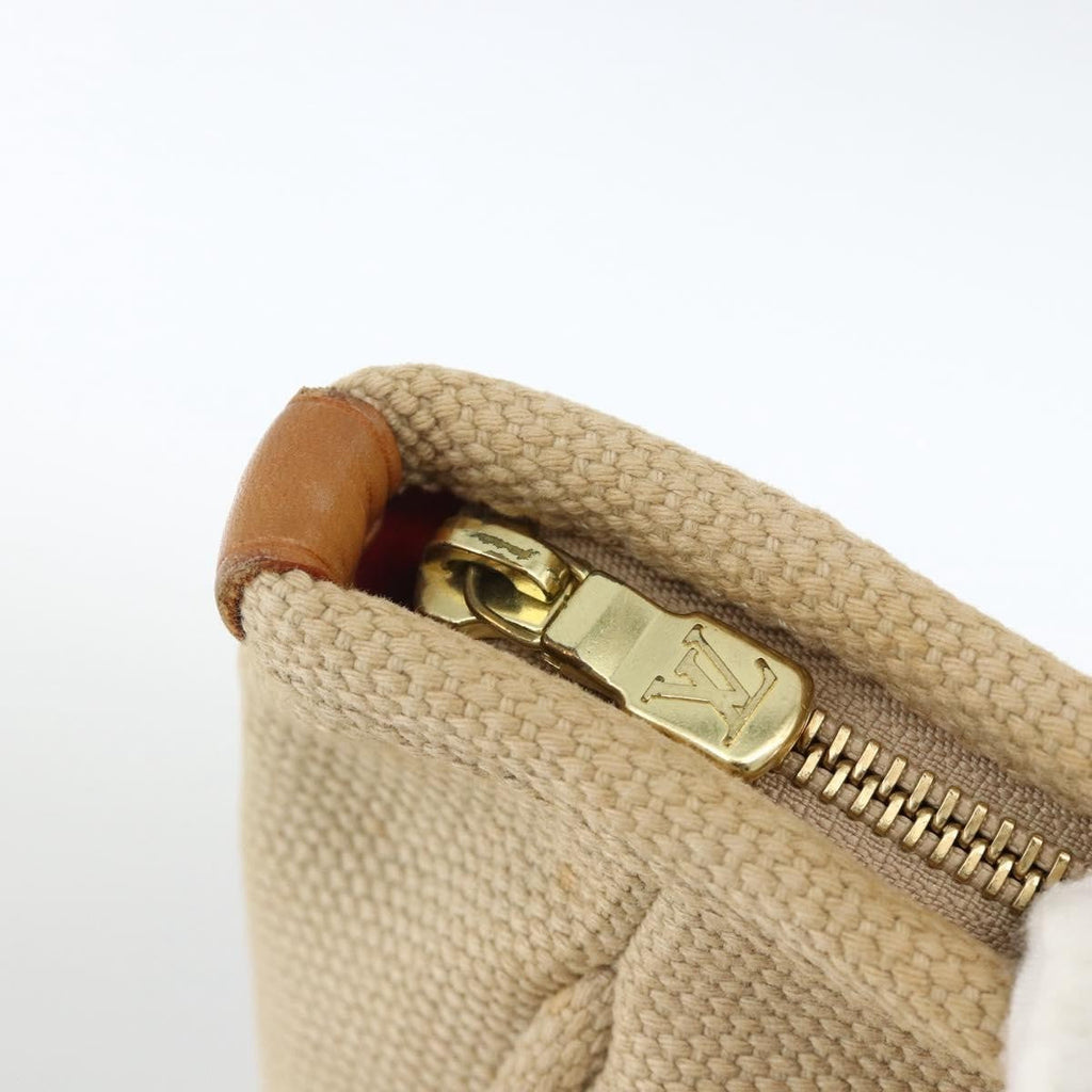Louis Vuitton Antigua Tote Canvas Beige Canvas Tote Bag Bag (Pre-Owned)