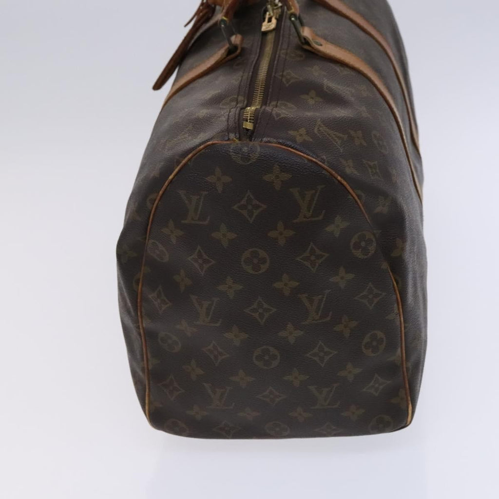 Louis Vuitton Keepall Bag Monogram Canvas Brown Canvas Travel Bag Bag (Pre-Owned)