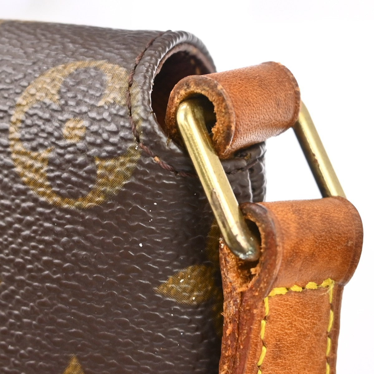 Louis Vuitton Musette Salsa Handbag Monogram Canvas Brown Canvas Shoulder Bag Bag (Pre-Owned)