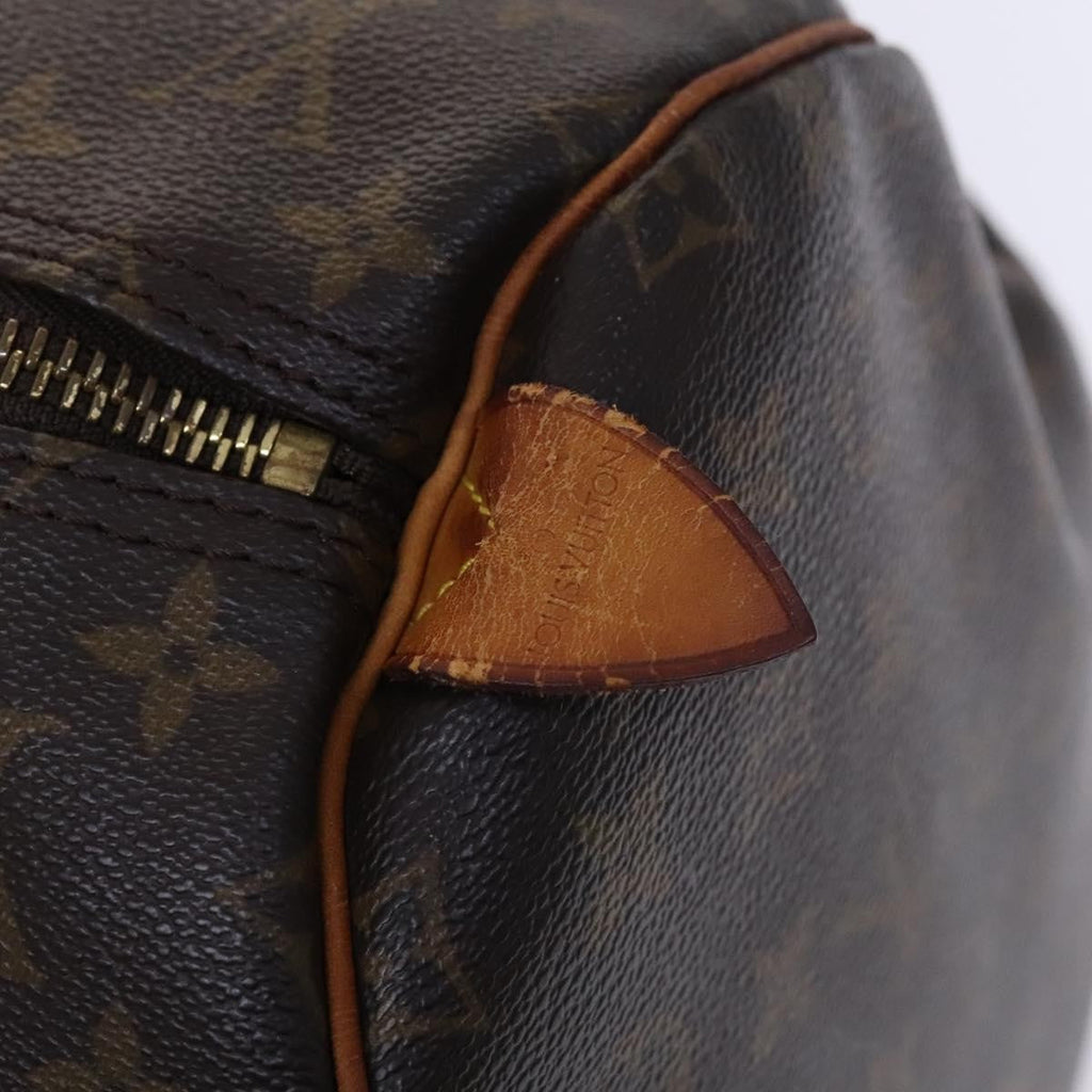 Louis Vuitton Keepall Bag Monogram Canvas Brown Canvas Travel Bag Bag (Pre-Owned)