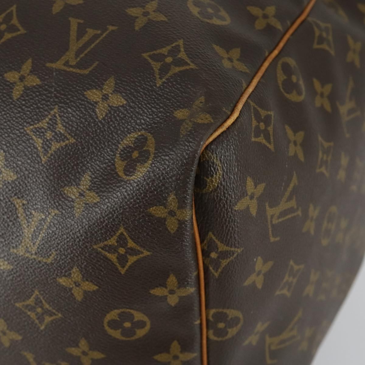 Louis Vuitton Keepall Bag Monogram Canvas Brown Canvas Travel Bag Bag (Pre-Owned)