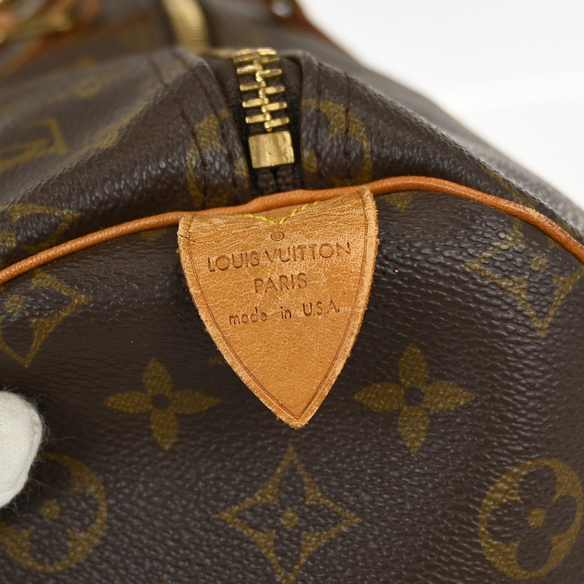 Louis Vuitton Keepall Bag Monogram Canvas Brown Canvas Travel Bag Bag (Pre-Owned)