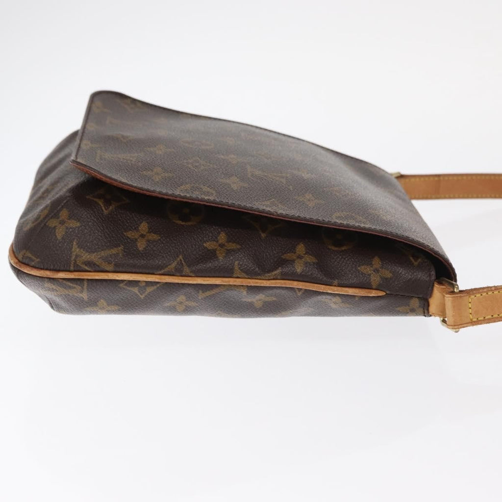 Louis Vuitton Musette Salsa Handbag Monogram Canvas Brown Canvas Shoulder Bag Bag (Pre-Owned)