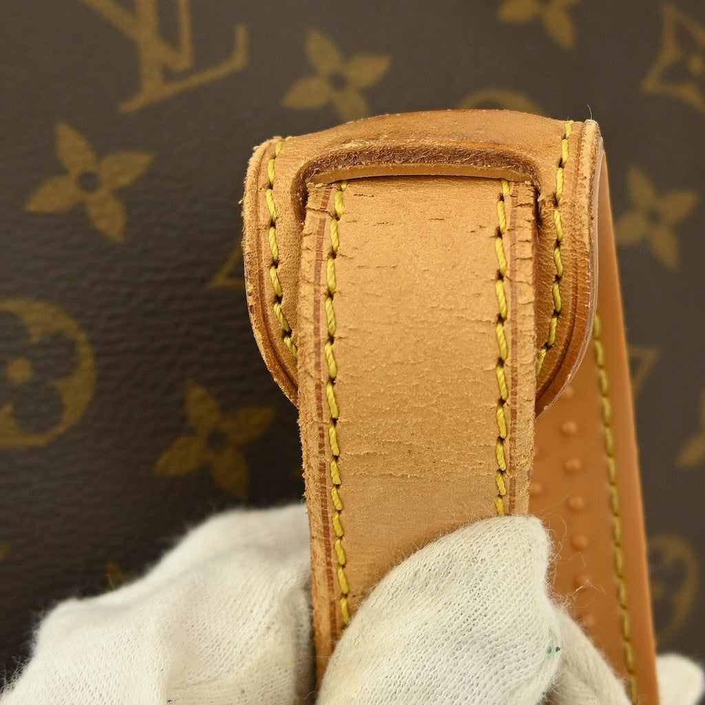 Louis Vuitton Keepall Bandouliere Bag Monogram Canvas Brown Canvas Travel Bag Bag (Pre-Owned)