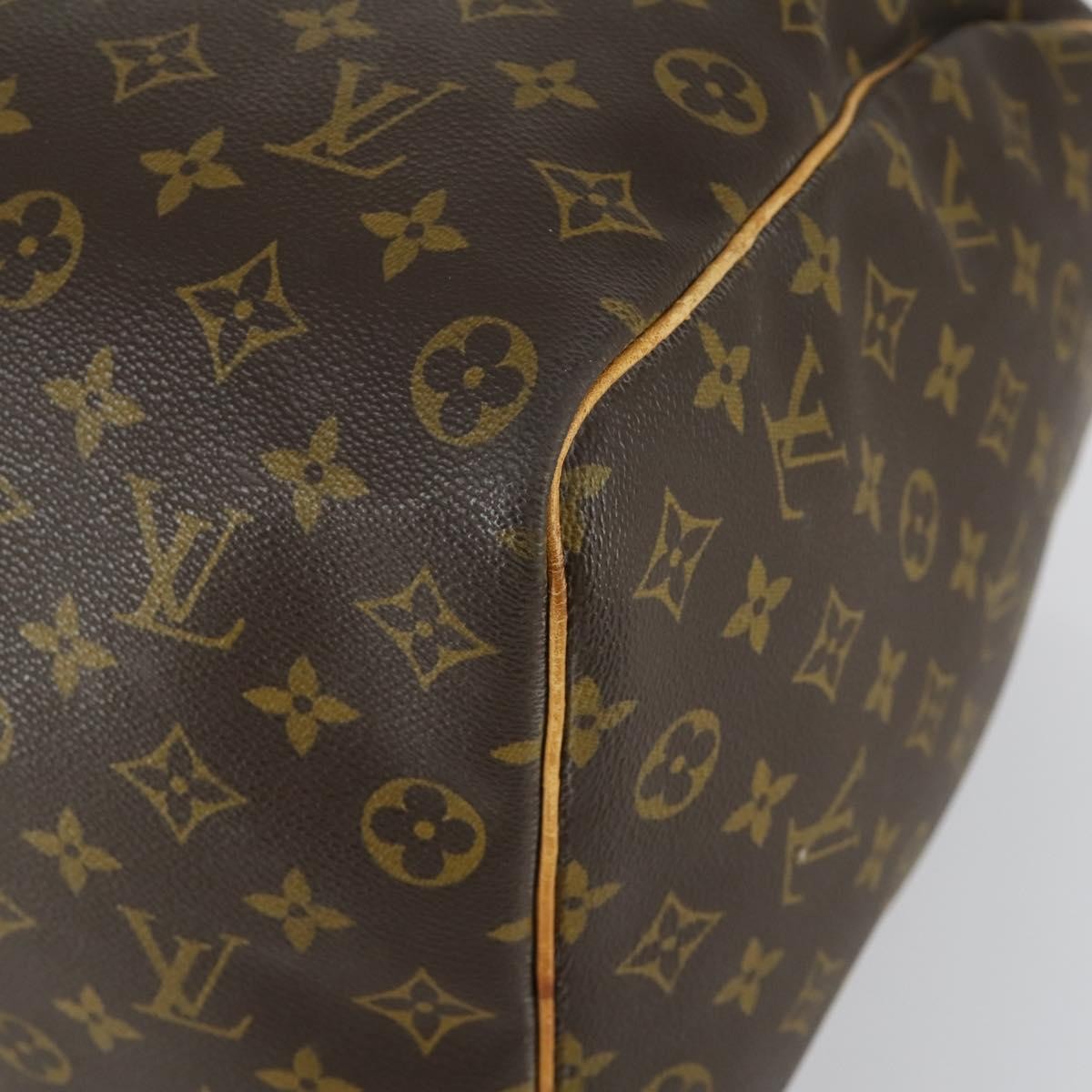 Louis Vuitton Keepall Bag Monogram Canvas Brown Canvas Travel Bag Bag (Pre-Owned)