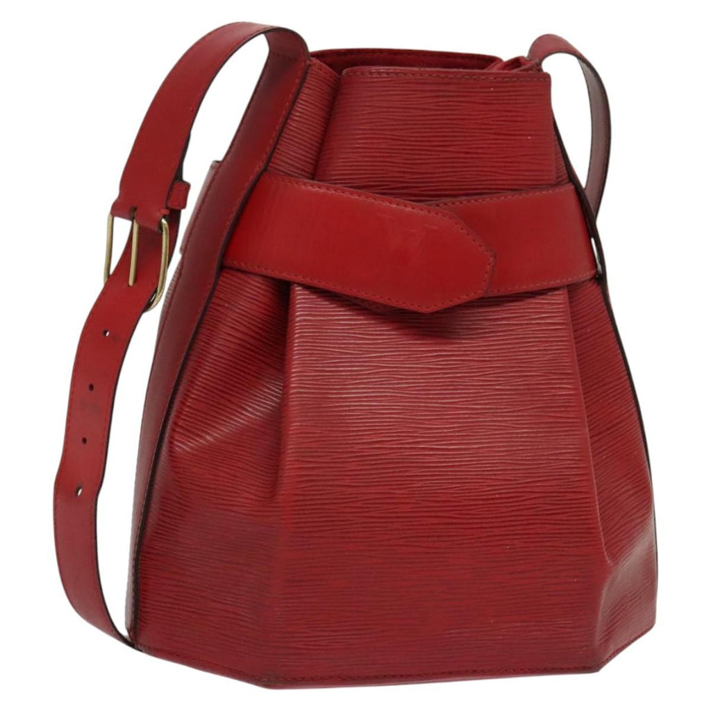 Louis Vuitton Vintage Sac D'epaule Handbag Epi Leather Red Leather Shoulder Bag Bag (Pre-Owned)