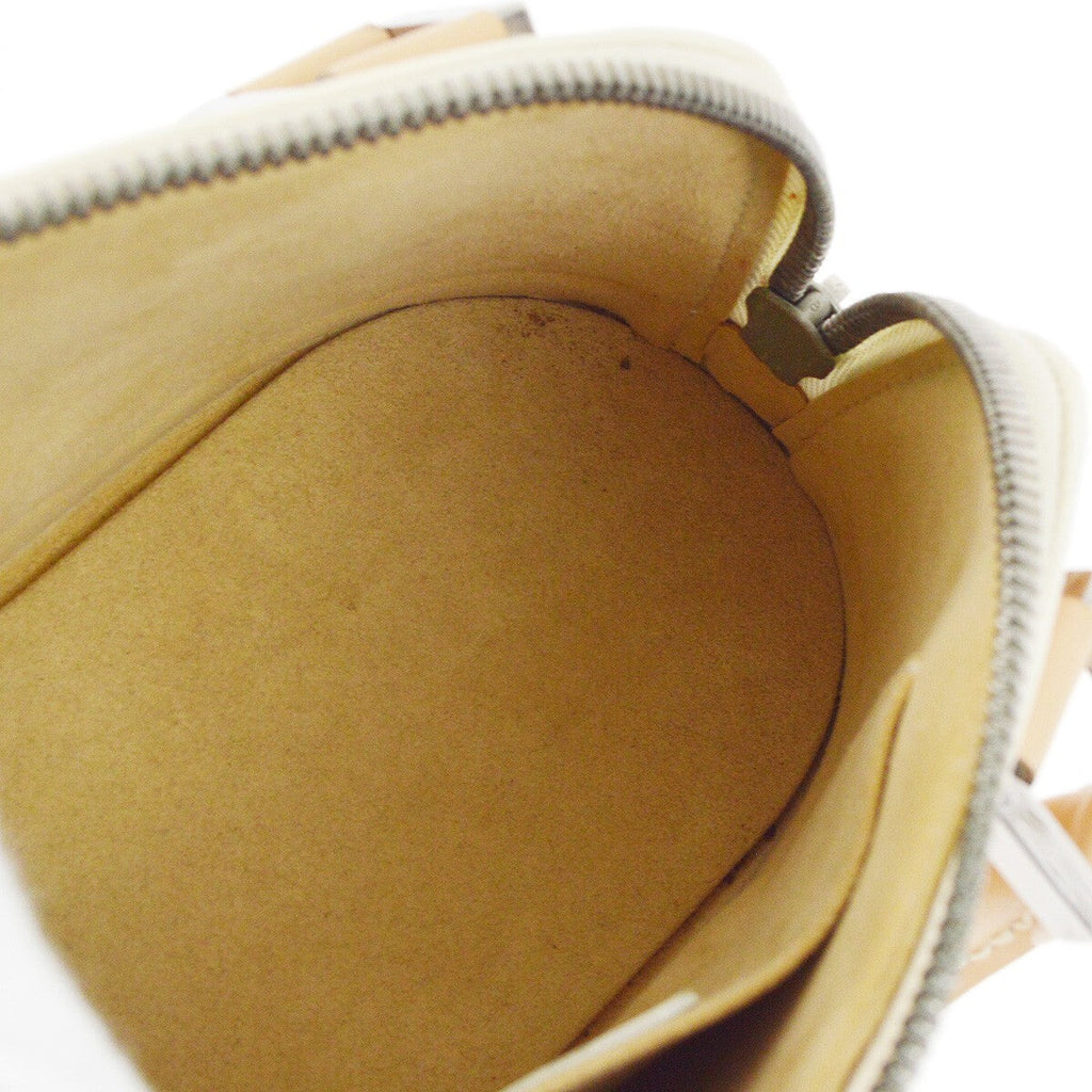 Louis Vuitton Alma Handbag Limited Edition Graffiti Leather Beige Leather Handbag (Pre-Owned)
